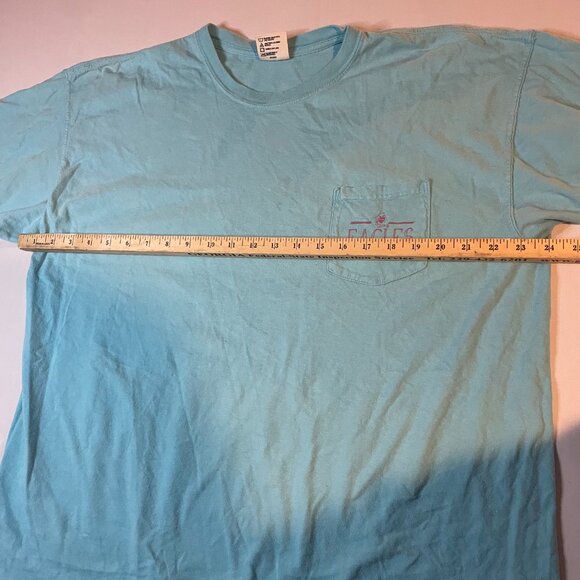 Georgia Southern University Eagles Shirt Mens XL Blue Short Sleeve Pocket Casual - Picture 5 of 6
